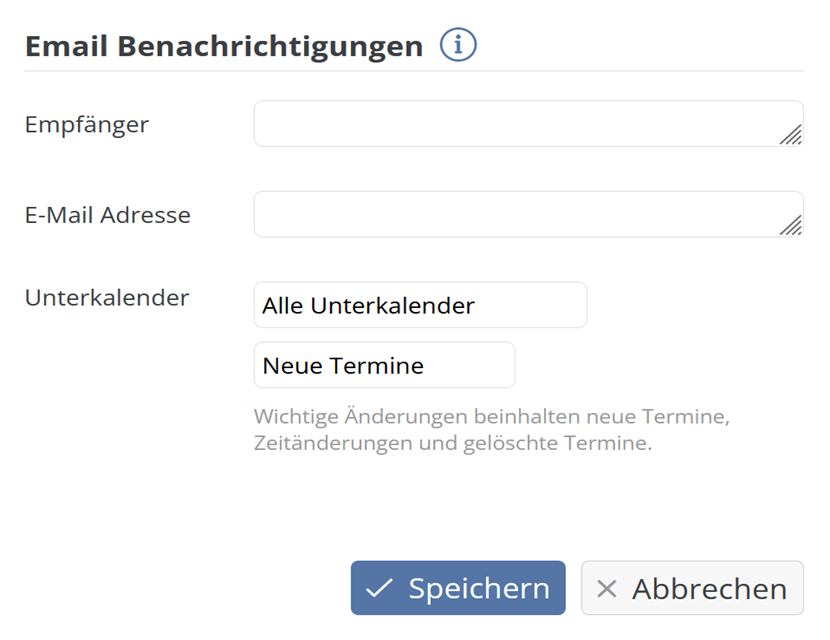 Benachrichtigungen