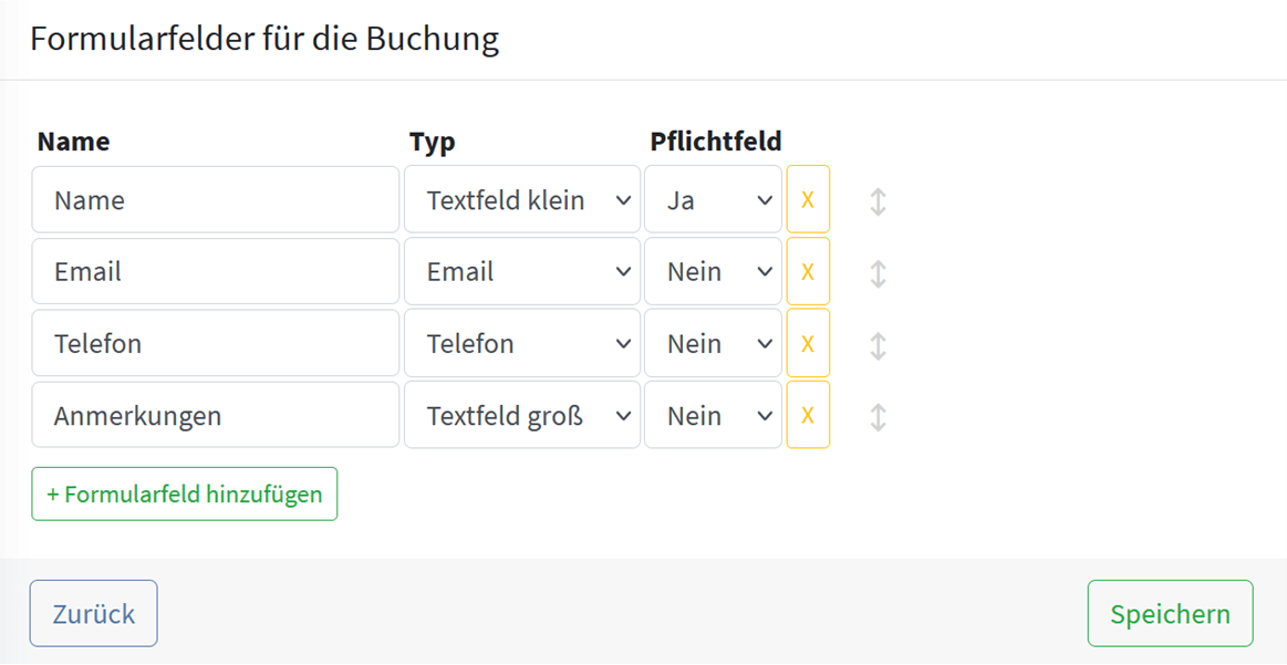 Formularfelder