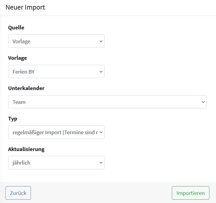 Import